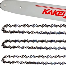 6 Inch Chainsaw Bar& Chain Combo 1/4" LP Pitch, .043" Gauge, 37 Drive Links (3 C