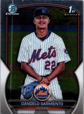 2023 Bowman Chrome Sapphire Edition #BCP-161 Dangelo Sarmiento Prospects