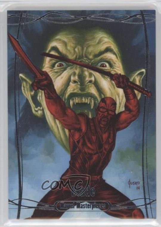 2016 Upper Deck Marvel Masterpieces 1373/1999 Level 1 Blade #36 0wz4