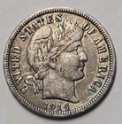1914 Barber Dime XF