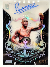 2025 Topps Royalty UFC -  ALEX PEREIRA - CROWNED CHAMPIONS AUTO #22/25