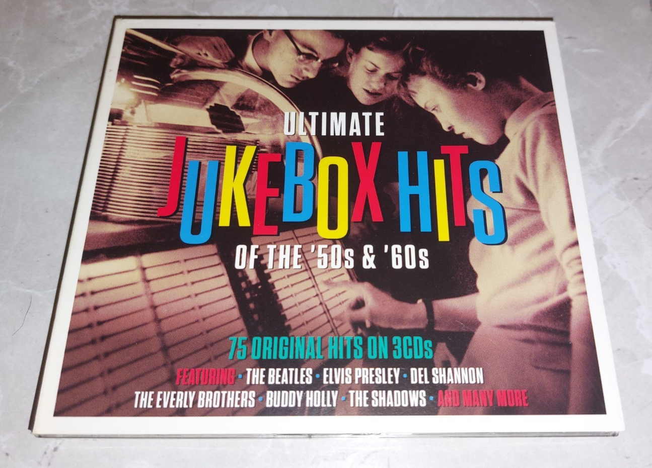 Ultimate Jukebox Hits Of The '50s & '60s ~ Various Artists 3 x CD ALBUM DIGIPAK