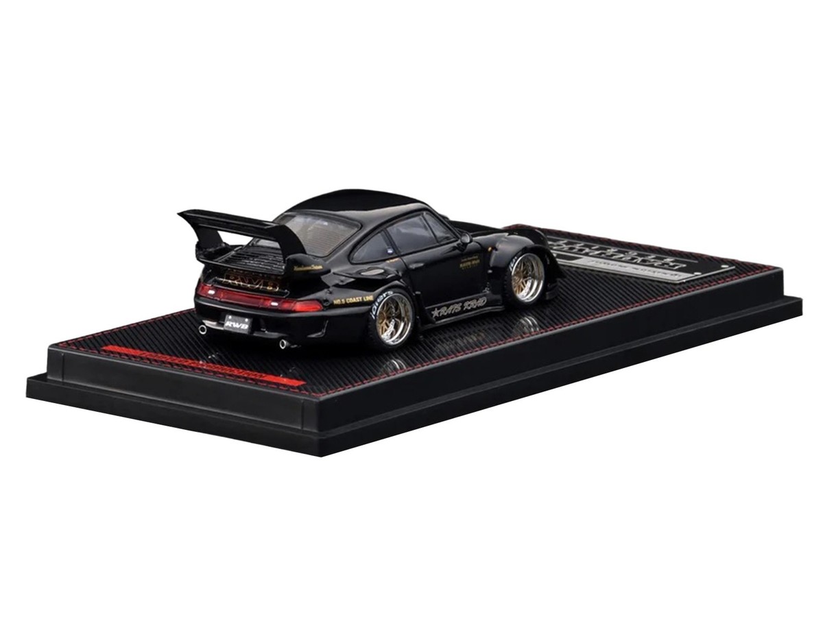 1 64 RWB 993 (Porsche 911) Black Ignition Model IG3870 for sale
