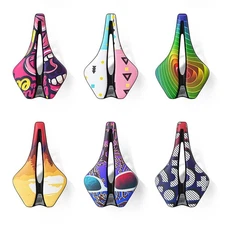 ENLEE Bicycle Carbon Fiber Saddle Seat Mountain Bike Lightweight Cushion Cycling