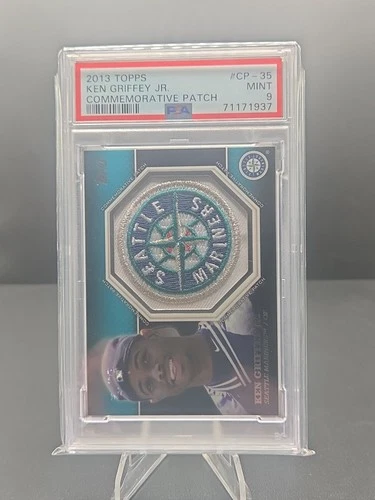2013 Topps Ken Griffey Jr  Commemorative  Patch  #CP -35 PSA 9
