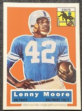 1994 TOPPS ARCHIVE 1956 LENNY MOORE (BALTIMORE COLTS) #60 NM/MT
