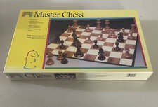 Pavilion Master Chess Set 1992 NOS Sealed Toys R Us USA Staunton Weighted Pieces