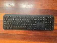 Logitech MX Keys Full-Size Bluetooth Wireless Keyboard in Black Model: YR0073