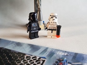 LEGO Star Wars 7146 TIE Fighter 2001 Incl Box & Instructions Original Box 7146-1