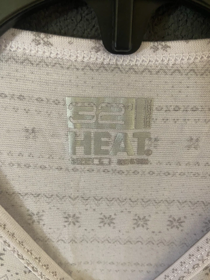 Conjunto de capa base 32 grados de calor para niños niñas copo de nieve talla grande Foto 4 de 4