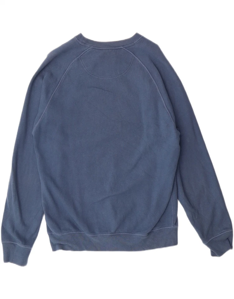 BARBOUR Hombre Sudadera Jersey Grande Azul Algodón AL09 Foto 2 de 3