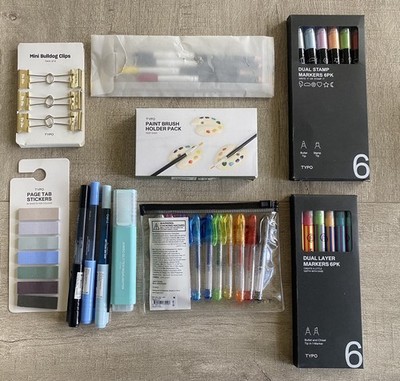TYPO Assorted Stationery Markers Gel Pens Art Set
