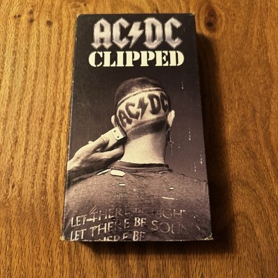 AC/DC Clipped (VHS, 1990) The Razors Edge Videos, Thunderstruck, Money Talks