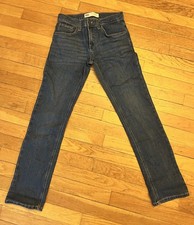 Levi's 511 Performance Boys Slim Jeans Blue Dark Wash 14 W27xL29 Denim