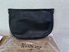 NEW Thirty-One Studio Classic in Black Beauty Pebble NEEDS STRAP AND FLAP