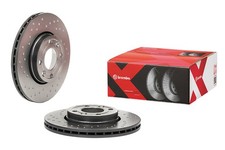 2x Bremsscheibe XTRA LINE - Xtra BREMBO 09.9078.2X f&uuml;r MERCEDES CITAN W415 Mixto