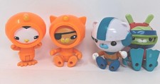 Mattel Octonauts Lot Of 4 Kwazii Octo Captain Barnacles Kazoom 2.5"