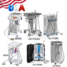 Dental Delivery Unit System/Treatment Cart/Unit with Air Compressor/Suction Unit