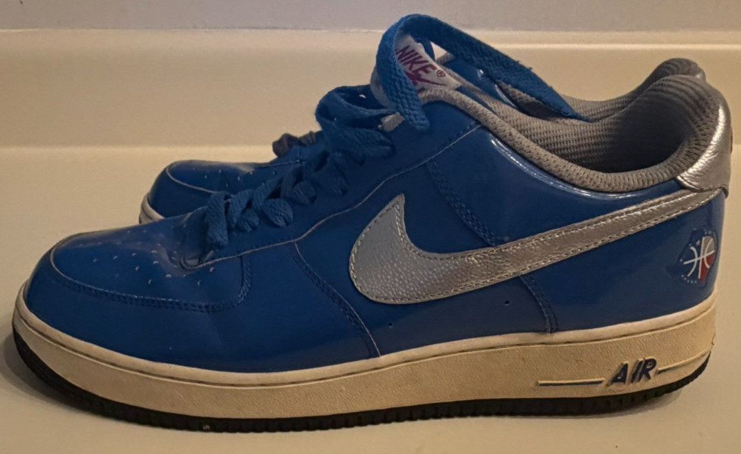 Nike Air Force 1 Low World Basketball Festival Francia patente azul 315122-402