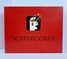 Vintage 1988 Scattergories Game by Milton Bradley Complete w/unused pencils etc