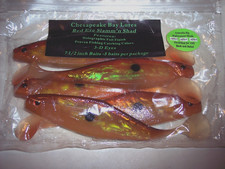 Chesapeake Bay Lure Red Eye Shad 7" Baitfish Umbrella Rig Striper Muskie Pike .