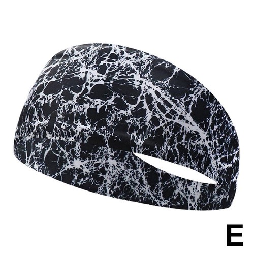 1/6x Mens Sweat Sweatband Headband Stretch Sports Head Yoga Running Gym C0I9 - Picture 12 of 15