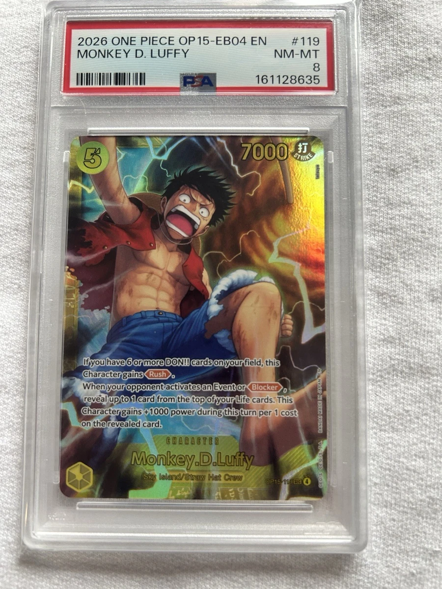 Monkey.D.Luffy OP15-119 Adventure on Kami's Island for sale | eBay