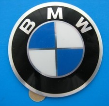 Bmw Hub Cap 58mm Wheel Badge Flat Self Adhesive Genuine