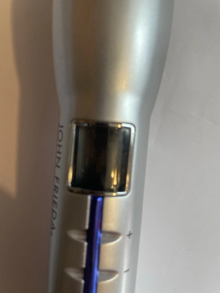 John Frieda - Rizador cónico rizador espiral plateado JFC11 probado funciona Foto 4 de 4