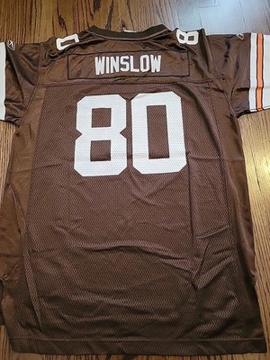 Reebok Kellen Winslow Cleveland Browns Football Jersey XL 18-20 Boys Youth boys