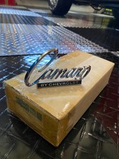 1968-1969 Camaro Original Gm Correct Trunk Lid Emblem 68 69 Ss Z28 302 396 Nos