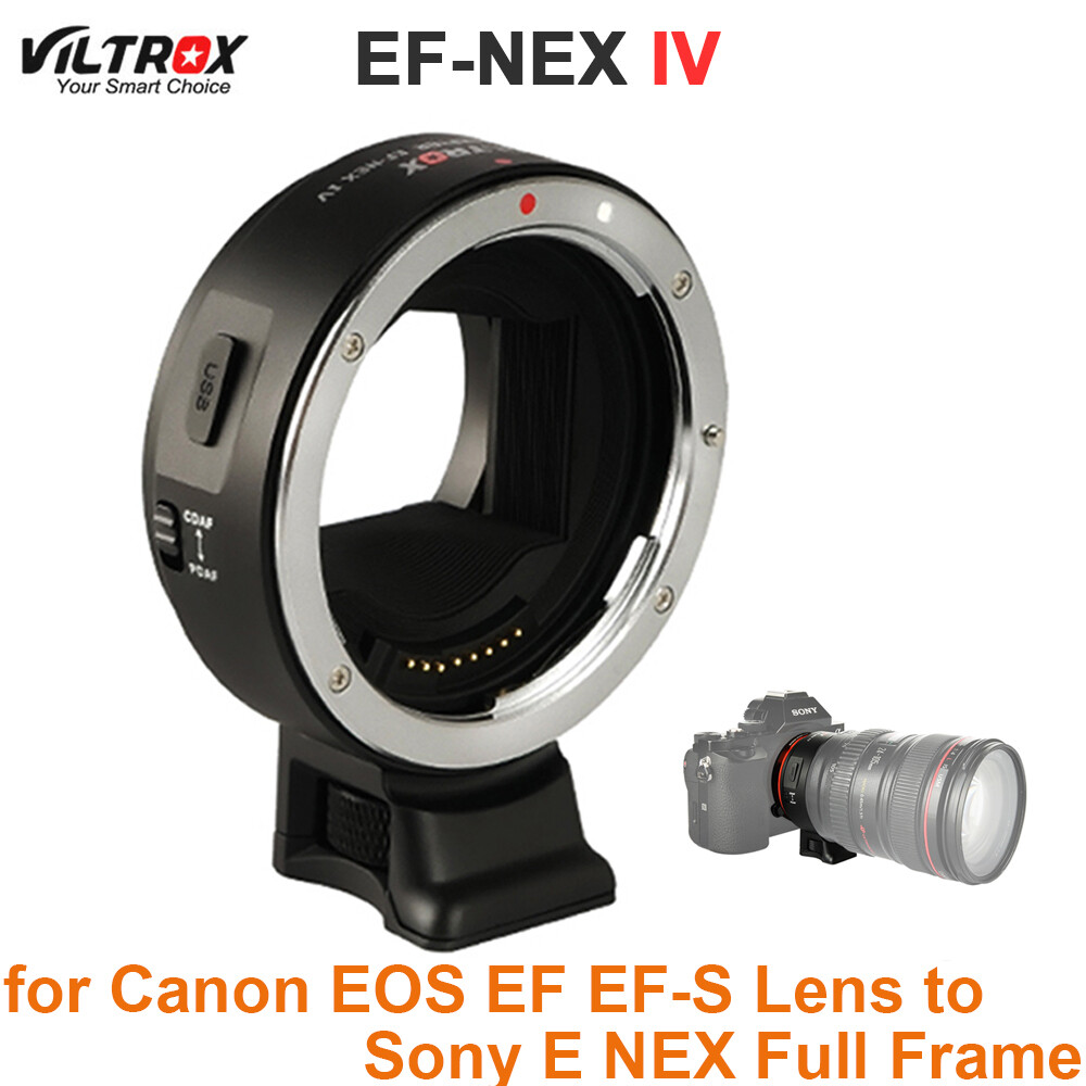 Viltrox EF-NEX IV Auto Focus Lens Adapter for Canon EOS EF EF-S