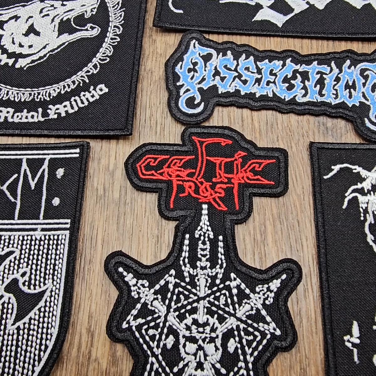 Black Metal Patch Set (20 pcs) Mayhem, Darkthrone, Gorgoroth