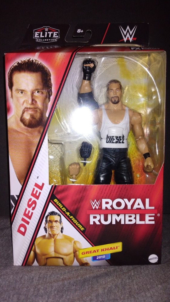 Diesel Royal Rumble WWE Elite Collection Action Figure NO Great Khali BAF