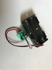 New Battery Operated Flashing LED For Dummy Box Burglar Alarm External Sounder 