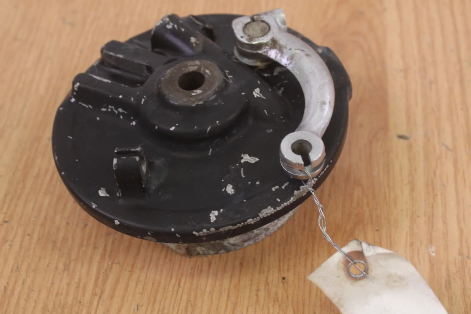 Honda MR175 1977 placa de freno delantera con engranaje Speedo Drive Foto 4 de 4