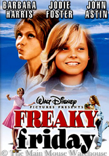 Disney Original Freaky Friday the 13th Movie on DVD Parent Child