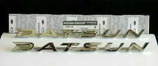 1968-73 Datsun 510 New Pair Genuine Side Front Fender Emblem Badge