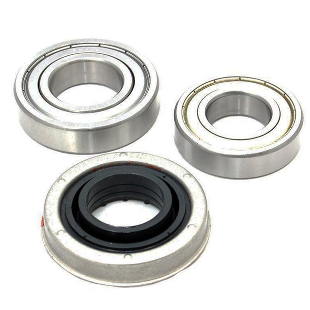 INDESIT Genuine Washing Machine Drum Bearing Kit 6206Z 6207RS 35mm ...