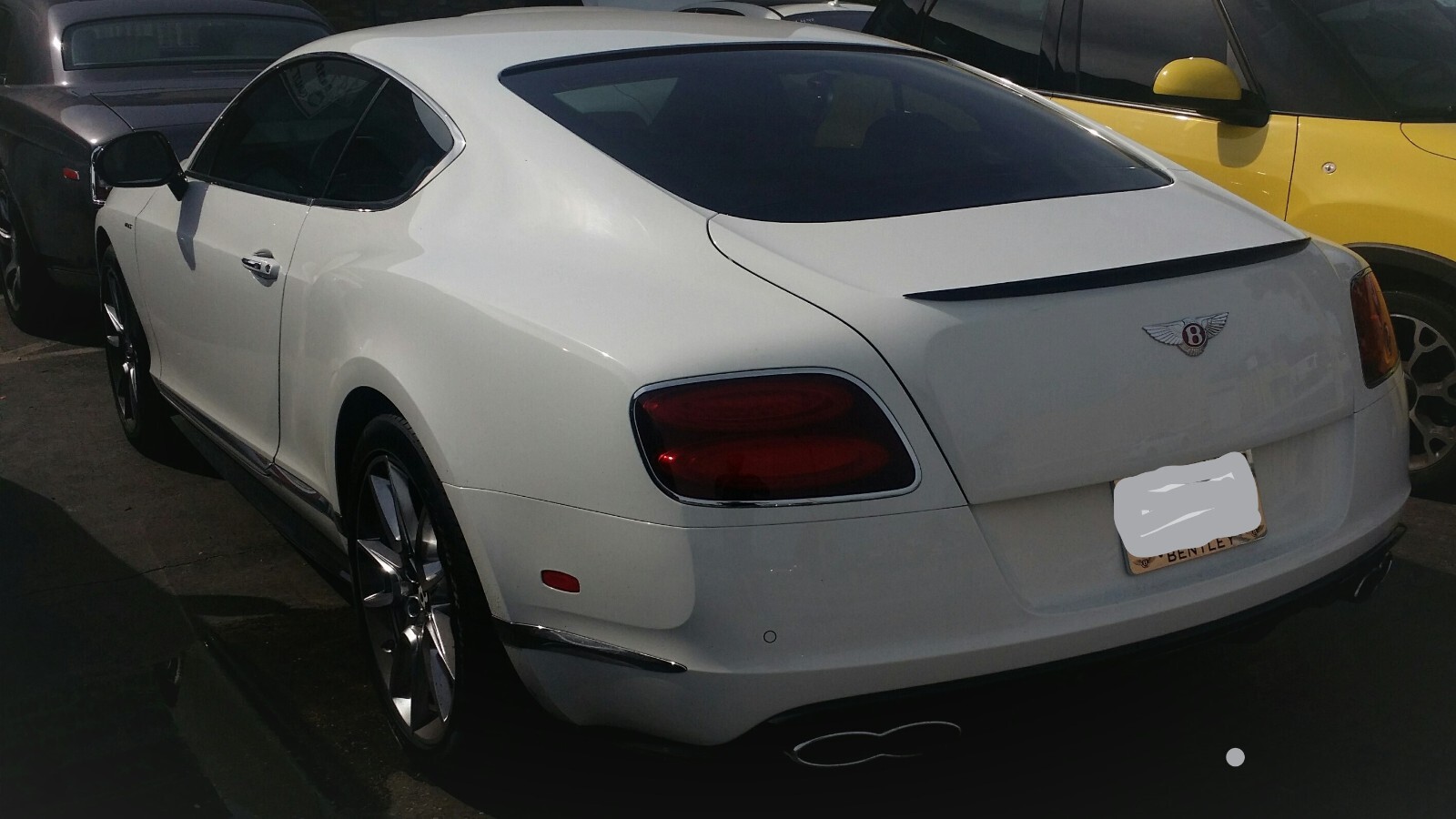 2012-18 Bentley Continental GT Coupe Tesoro Slim CF Trunk Spoiler Made in USA