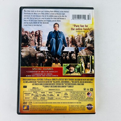 Night at the Museum DVD Full Screen Edition Ben Stiller, Robin