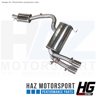 HG Motorsport BULL-X 3 Catback Exhaust System For Audi S3 8P 2.0