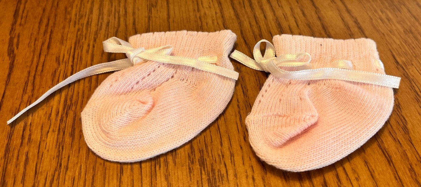 SAOLA Stivaletti rosa bambina o bambola calzini scarpe 3 mesi neonato suola 3 pollici