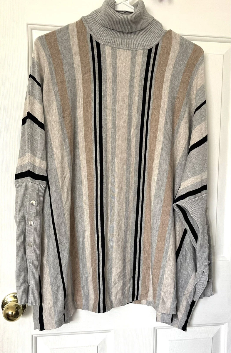 Joseph a turtleneck poncho sweater cheap