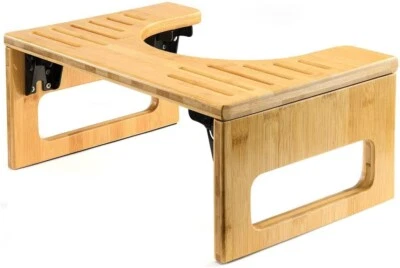 Toilettenhocker, Töpfchenhocker, Toilettenfußhocker wasserdicht und rutschfest - Bild 1 von 4