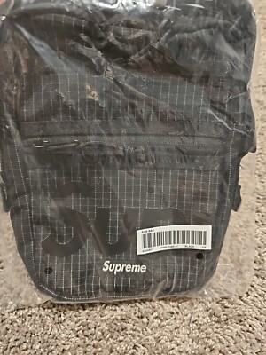 Supreme Shoulder/ Side Bag Black SS24b17 NWT 