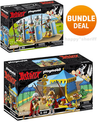 Playmobil Asterix Sets 71015 and 70934 Roman Soldiers Centurion