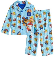 Toddler Boy Paw Patrol Chase, Marshall  Rubble Top  Bottoms Pajama Set 2T