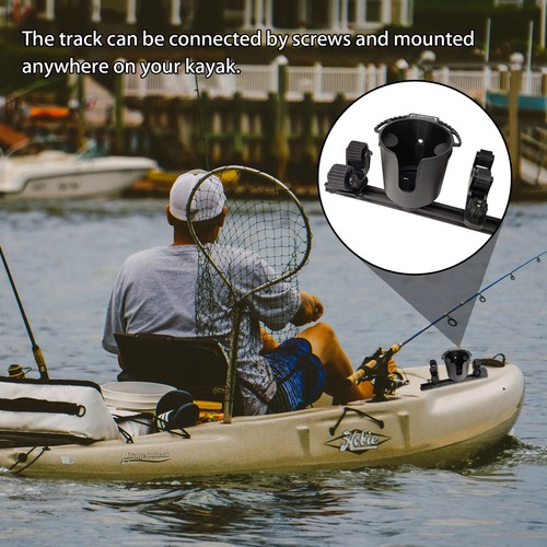 Vite per kayak larga 1/2"" compatibile con binario di montaggio in polimero 8"" 12""16 - Foto 4 di 6