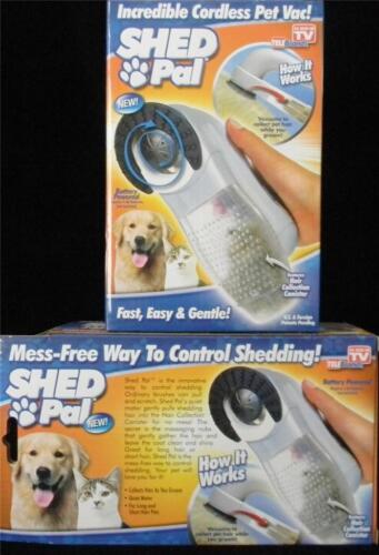 SHED PAL Grooming Vacuums hair Control Shedding Seen TV  DOG Puppy Cordless NEW - Photo 1 sur 3